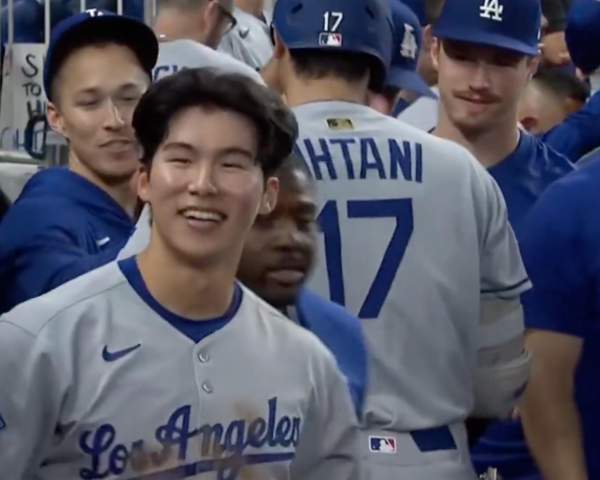김혜성과 오타니(사진=LA 다저스 SNS)