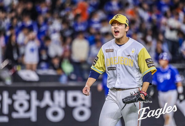 6이닝 호투를 펼친 문동주(사진=한화)