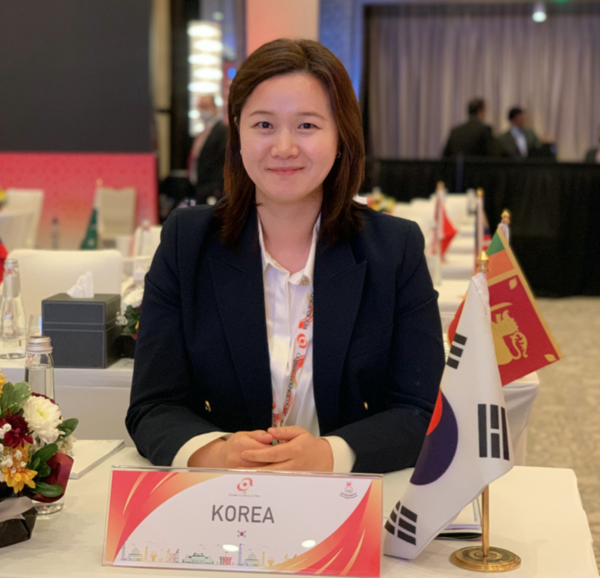 박주희 대한체육회 아시아스포츠앰버서더 겸 국제스포츠전략위원회(ISF) 이사장(사진=ISF)