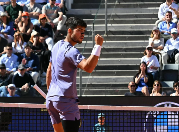 시너 칼러 알카라스!(사진=카를로스 알카라스 SNS)