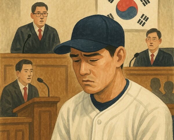 검찰이 보이스피싱 범죄에 가담한 혐의로 기소된 전직 프로야구 선수에게 중형을 구형했다(사진=ChatGPT 생성 이미지)