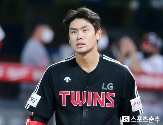 '출루율왕' LG 트윈스 외야수 홍창기(사진=스포츠춘추)