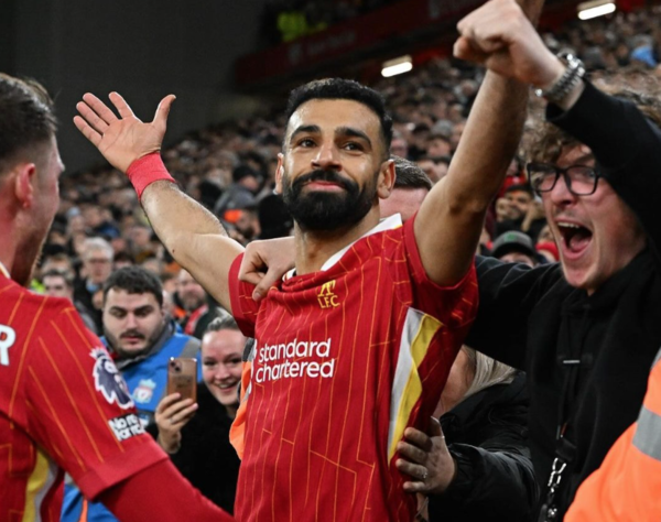 모하메드 살라가 디 애슬레틱 선정 최고의 선수로 뽑혔다(사진=모하메드 살라 SNS)