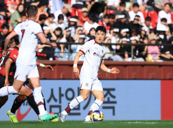 광주 FC의 경기 장면(사진=광주 FC SNS)