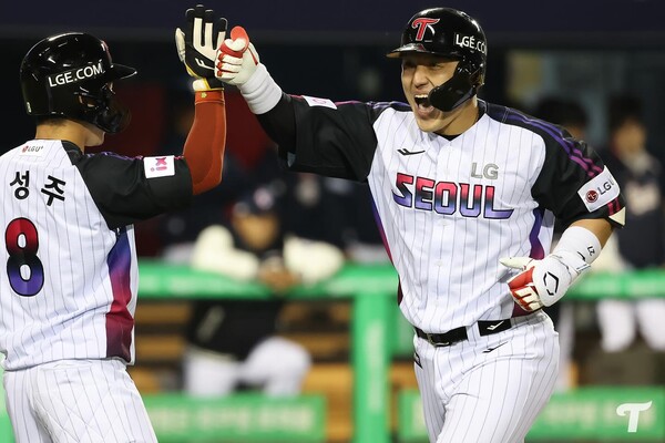 3점 홈런을 날린 박동원(사진=LG)