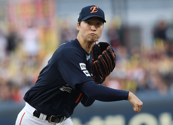 한화의 78억 FA 엄상백(사진=한화)