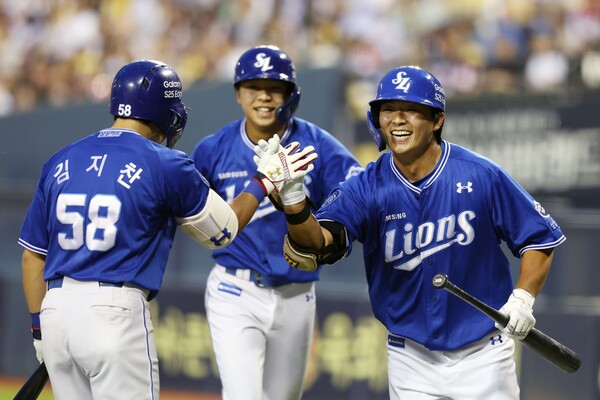 삼성 7연승을 이끈 김태훈(사진=삼성)