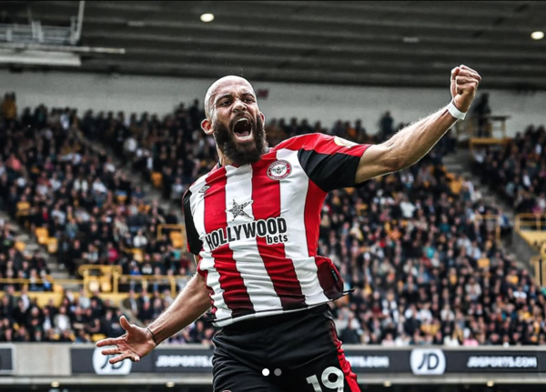 브렌트퍼드의 카메룬 출신 공격수 브라이언 음뵈모(사진=음뵈모 SNS)