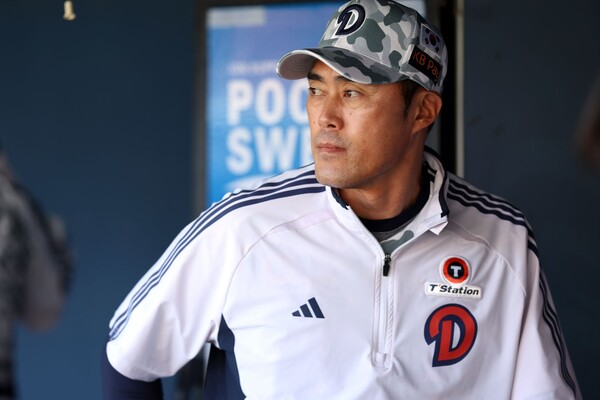 조성환 감독대행(사진=두산)