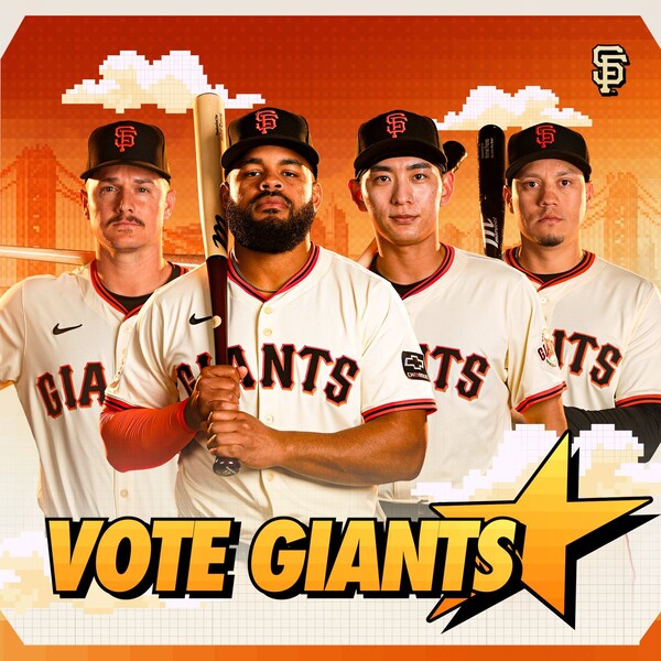 올스타 후보로 선정된 이정후(사진=샌프란시스코 자이언츠 SNS)