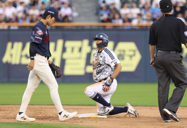 두산의 1라운더 신인 내야수 박준순(사진=두산)