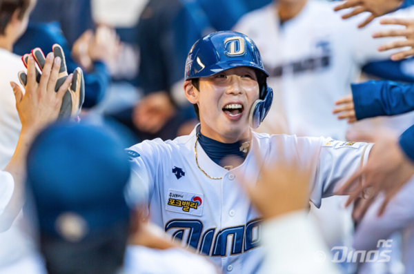 공수에서 미친 존재감을 보인 김성욱(사진=NC)