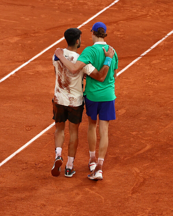 앞으로 10년 이상 계속될 라이벌리(사진=프랑스오픈 SNS)