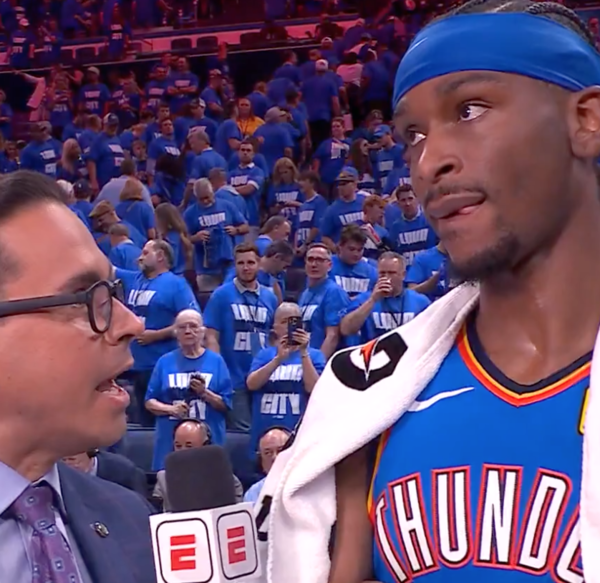 셰이 길저스-알렉산더(사진=오클라호마시티 썬더 SNS)