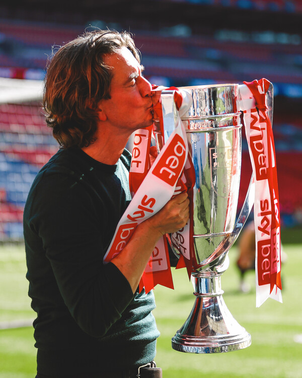 토트넘 신임 감독이 유력한 토마스 프랭크(사진=브렌트포드 SNS)