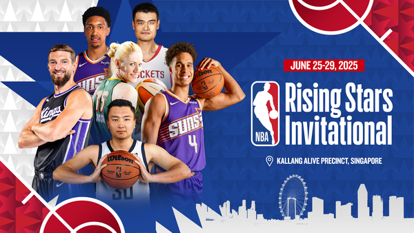 NBA는 10일 오는 6월 25일부터 29일까지 싱가포르 칼랑 테니스 허브에서 '제1회 NBA 라이징 스타 인비테이셔널'을 개최한다(사진=Karim Family Foundation)
