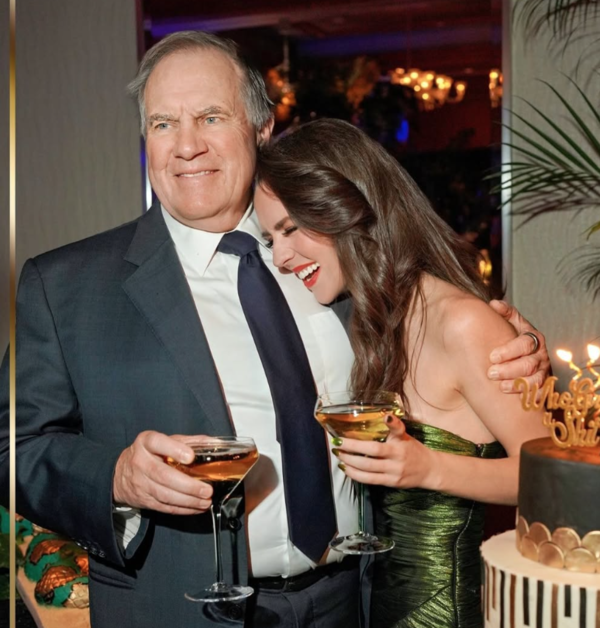 73세 노인과 24세 여자친구의 행복한 모습(사진=조던 허드슨 SNS)