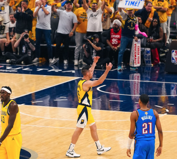 놀라운 경기력을 보여준 맥코넬(사진=인디애나 페이서스 SNS)