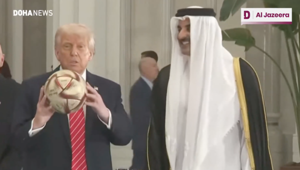 세계 축구 최고의 축제 월드컵을 뒤흔드는 트럼프의 정책(사진=알 자지라 방송 화면)