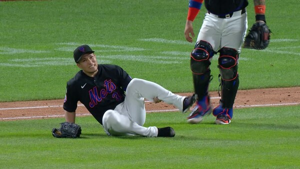 지난해 센가의 부상 장면(사진=MLB.com)