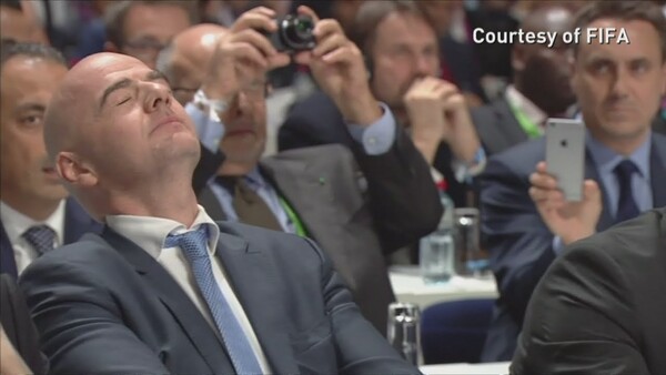 축구계의 태양왕 인판티노.