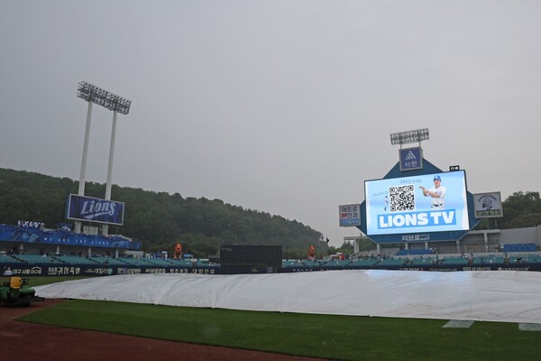 경기가 취소된 대구 삼성라이온즈파크(사진=삼성)