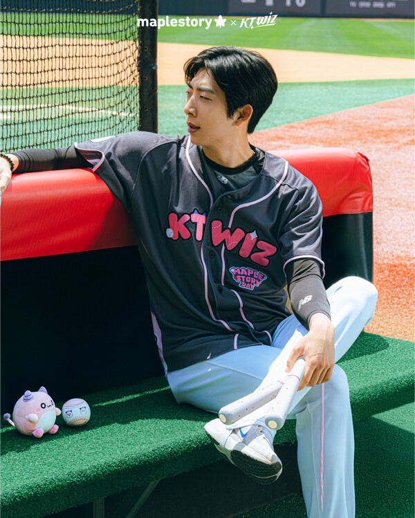 KT 위즈는 16일 오는 20일부터 22일까지 수원KT위즈파크에서 열리는 NC 다이노스와의 홈 3연전을 '메이플스토리 데이'로 개최한다(사진=KT)