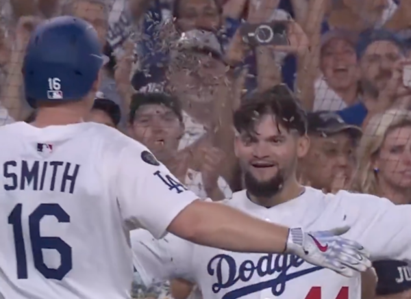 앤디 파헤스는 4안타 3타점으로 활약했다(사진=MLB.com 화면)