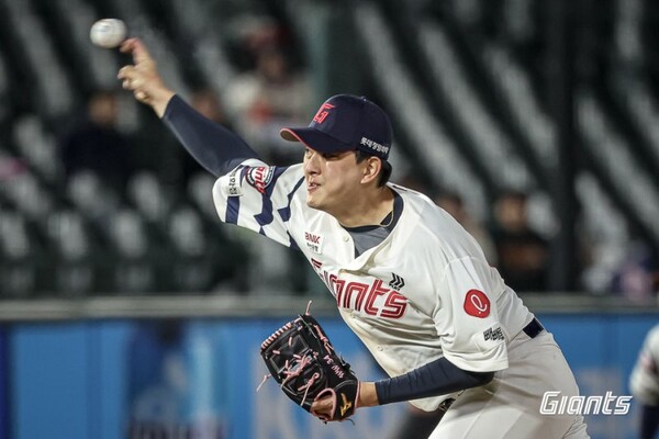 롯데의 마무리 김원중(사진=롯데)