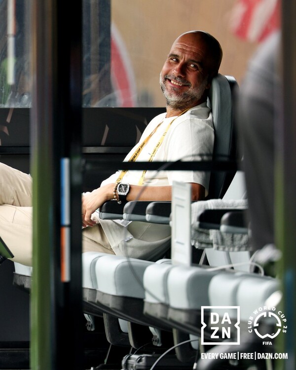 펩 과르디올라 감독(사진=클럽 월드컵 SNS)