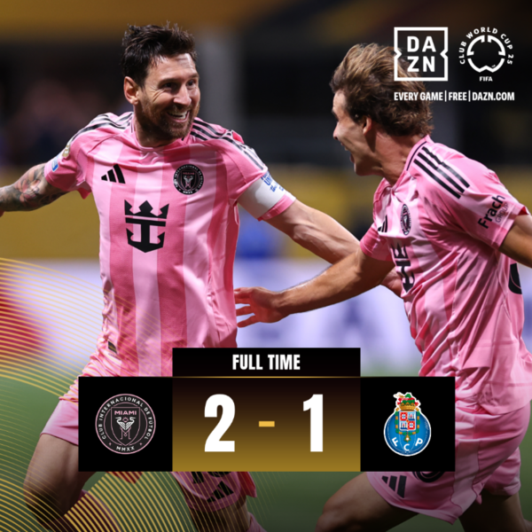 결승골을 넣은 메시(사진=클럽 월드컵 SNS)