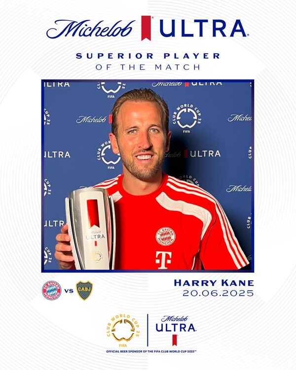 멋진 활약을 펼친 해리 케인(사진=클럽 월드컵 SNS)