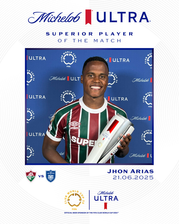 플루미넨시 승리의 주역 아리아스(사진=클럽 월드컵 SNS)