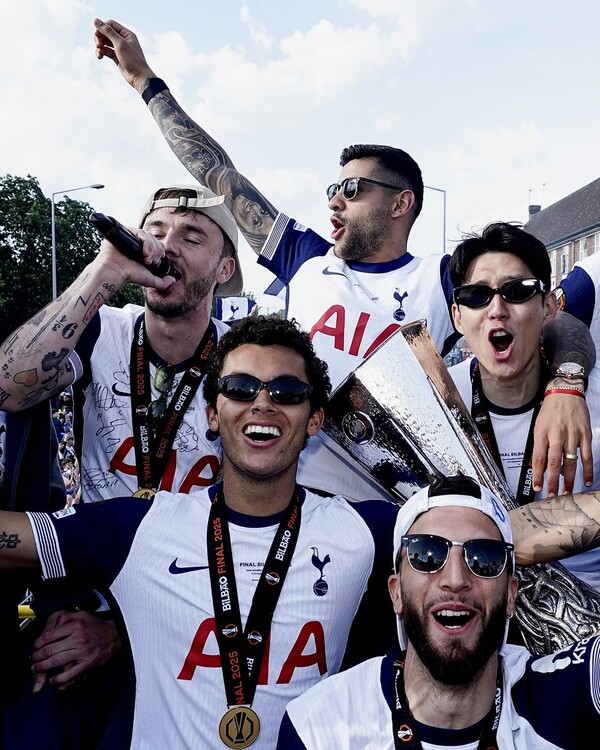 토트넘 주축 선수들(사진=토트넘 홋스퍼 SNS)