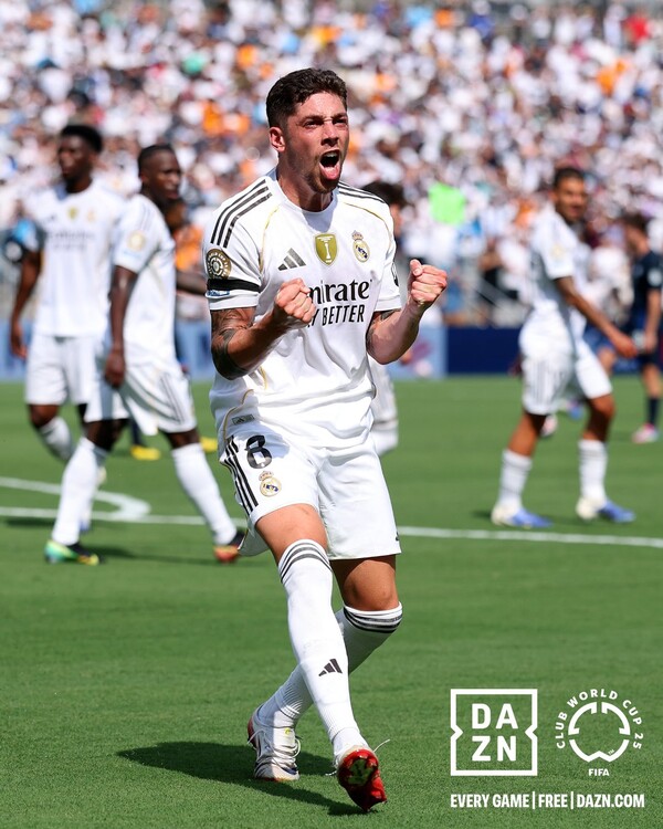 맹활약한 벨링엄(사진=클럽 월드컵 SNS)