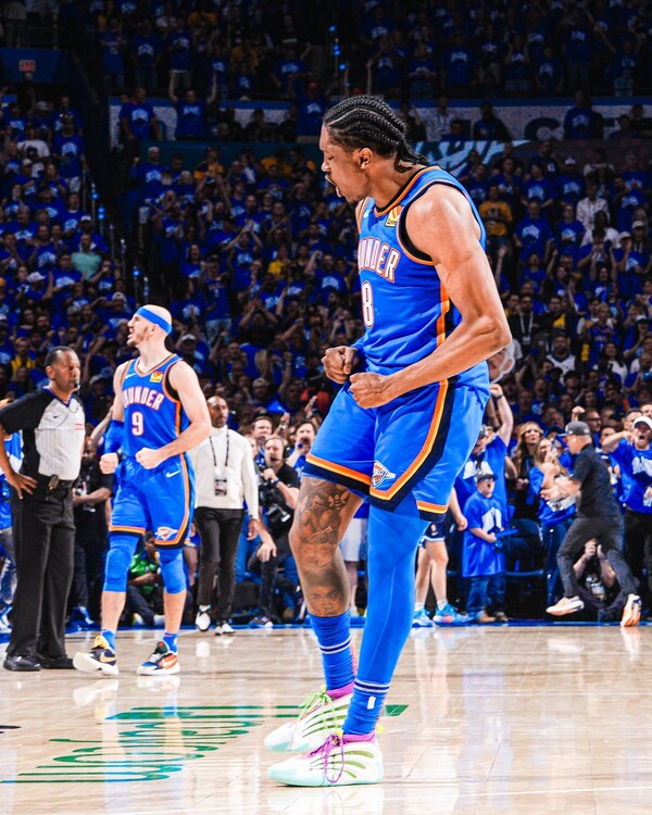 제일런 윌리엄스(사진=오클라호마시티 썬더 공식 SNS)