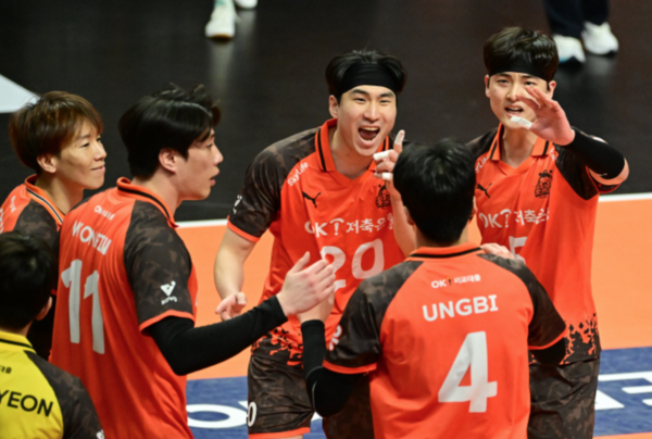 남자배구 OK저축은행이 부산으로 둥지를 옮긴다(사진=KOVO)