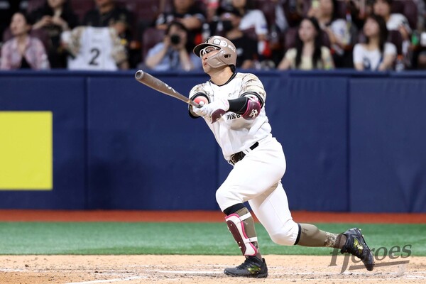 결승 3점포를 날린 임지열(사진=키움)