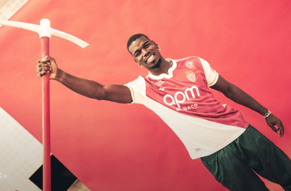 포그바가 6월 29일(한국시간) AS 모나코와 2년 계약을 체결했다(사진=AS 모나코 SNS)