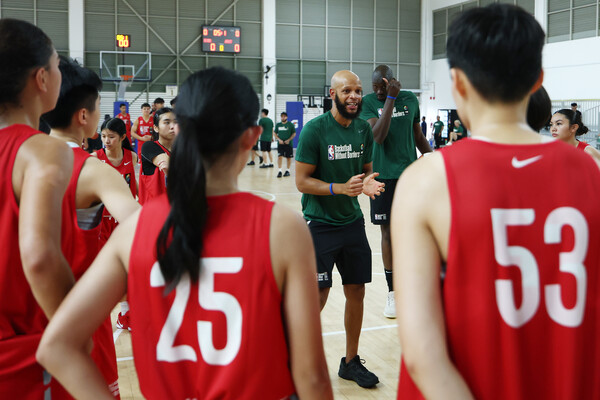 아시아-태평양 지역 농구 유망주들이 참가한 'Basketball Without Borders(BWB) 아시아 2025'가 성황리에 마무리됐다(사진=NBA Asia)