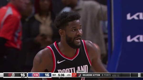 레이커스가 포틀랜드 트레일 블레이저스와 바이아웃을 통해 자유계약선수(FA)가 된 디안드레 에이튼(27)과 계약에 합의했다