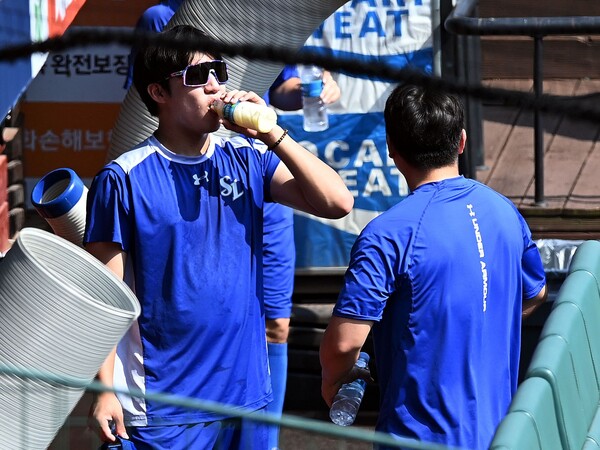 KBO가 폭염 대책을 발표했다(사진=삼성)
