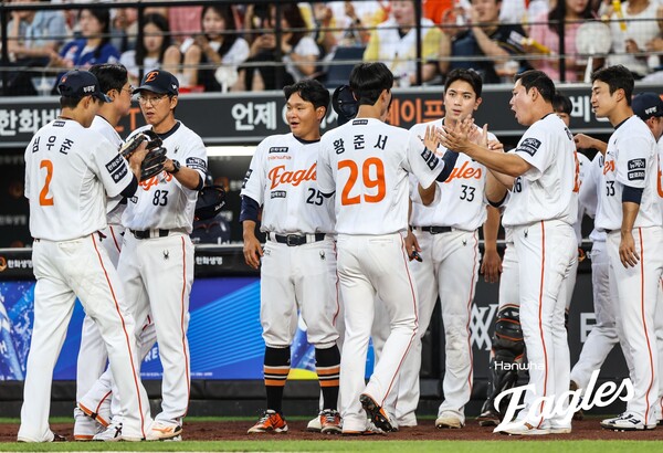 한화가 6연승으로 전반기를 마감했다(사진=한화)