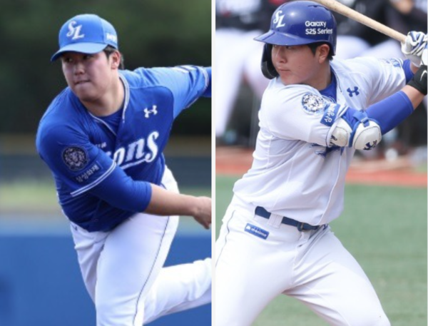 삼성 라이온즈가 내야수 차승준과 투수 정민성을 MLB 드래프트 리그에 파견한다고 11일 발표했다(사진=삼성)
