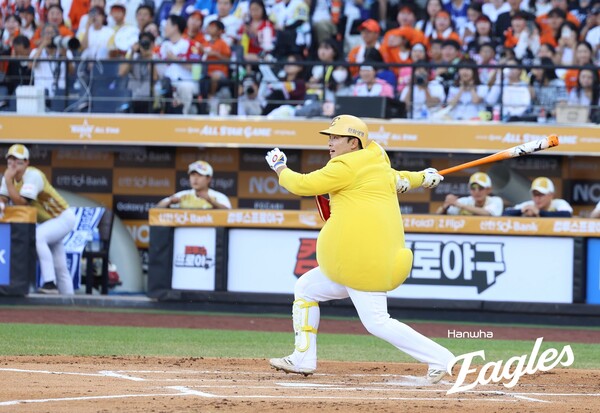 올스타전의 예능화는 불가피한 한국적 선택이다(사진=한화)