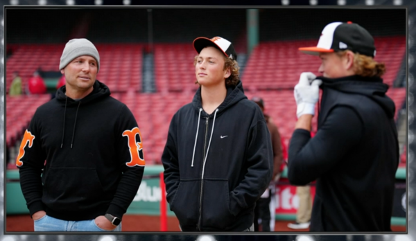 홀리데이 삼부자. 맷 홀리데이, 잭슨 홀리데이, 에단 홀리데이(사진=MLB.com)