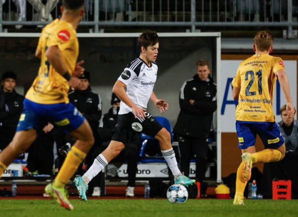 맨시티와 계약한 스베레 뉘판(사진=뉘판 SNS)