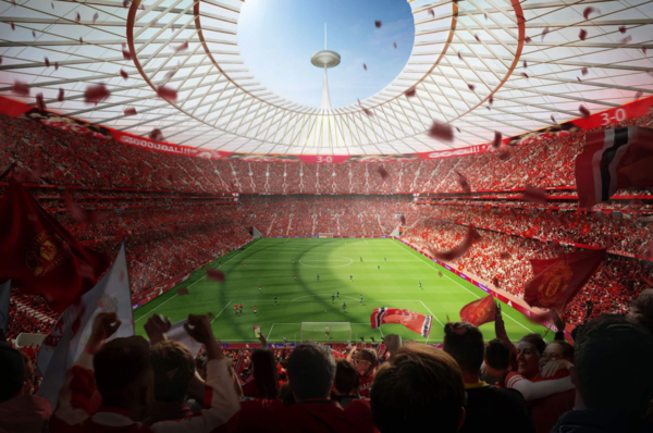 맨체스터 유나이티드가 공개한 새 경기장 예상도(사진=맨체스터 유나이티드)