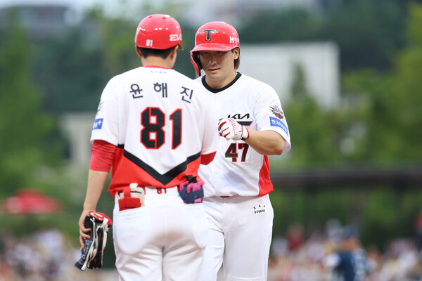 나성범과 김선빈이 돌아왔다(사진=KIA)