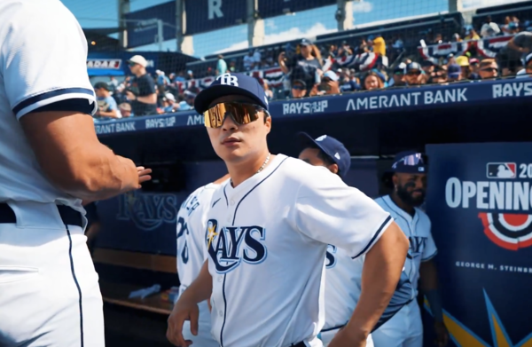 돌아온 김하성(사진=탬파베이 레이스 SNS)